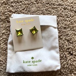 Kate Spade Green Earrings
